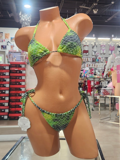 Mez Liz Swimwear - EMERALD BIKINI