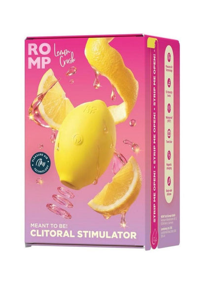 Romp Lemon Crush Pleasure Air Clitoral Stimulator – Yellow