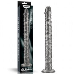 Lovetoy Vibrax Slider 16-Inch Vibrating Dildo with Suction Base