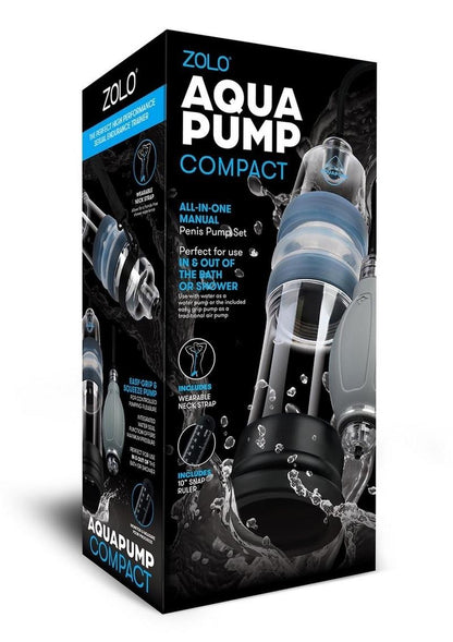 ZOLO Aquapump Compact All-in-One Water & Air Penis Pump