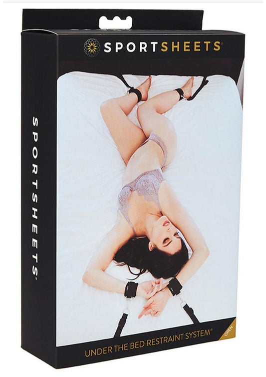 Sportsheets Under-the-Bed Restraint System – Black