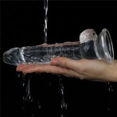 Lovetoy Flawless Clear 7.5-Inch Dildo with Suction Base
