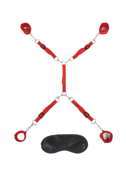 Lux Fetish 7-Piece Under-the-Bed Restraint System