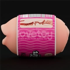 Lovetoy Slider Double-Ended Mouth & Vagina Stroker – Flesh