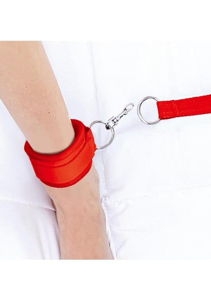 Lux Fetish 7-Piece Under-the-Bed Restraint System