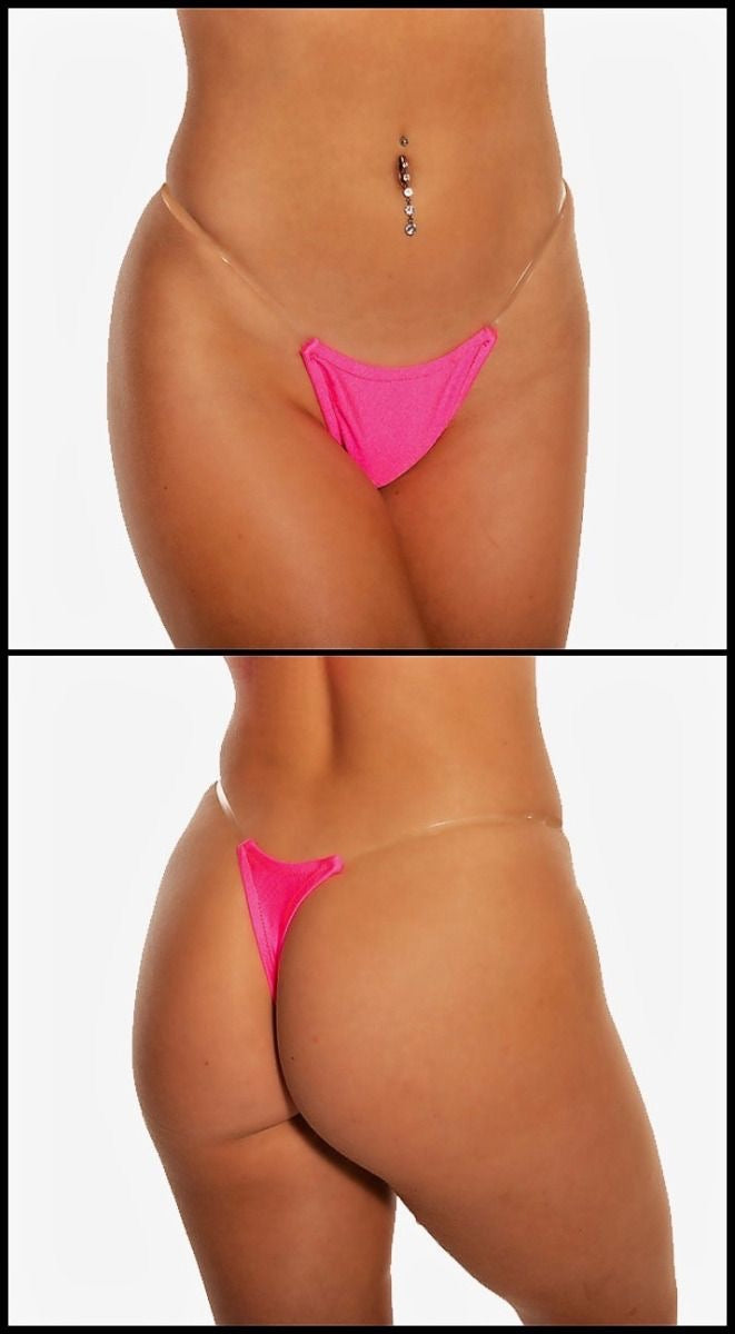 Barely There Sheer Mesh G-String Panty