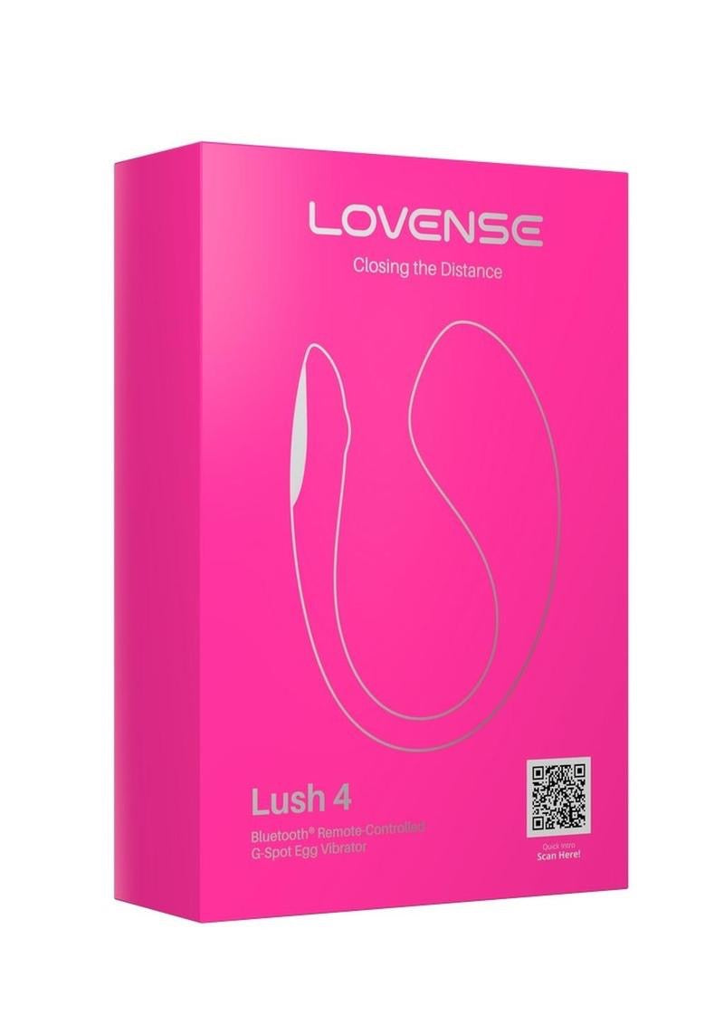 Lovense Lush 4 App-Controlled G-Spot Vibrator | Rechargeable Wearable Vibrator