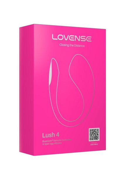 Lovense Lush 4 App-Controlled G-Spot Vibrator | Rechargeable Wearable Vibrator