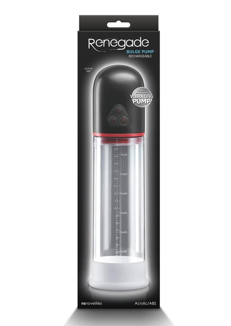 Renegade Bulge Rechargeable Suction & Vibration Penis Pump