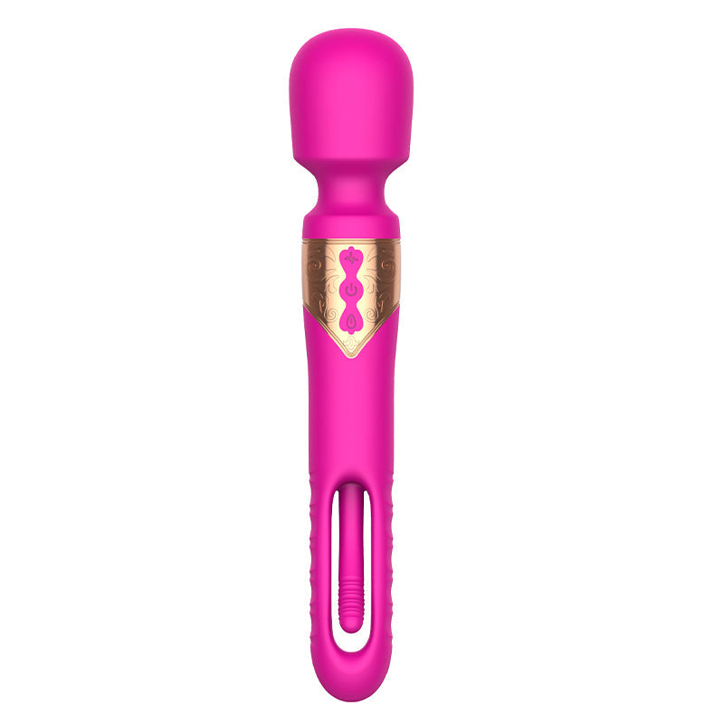The Pixie Rechargeable Dual-Function Wand & Flicking Vibrator