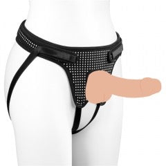 Lovetoy Ingen Easy-On Adjustable Strap-On Harness – Polka dots