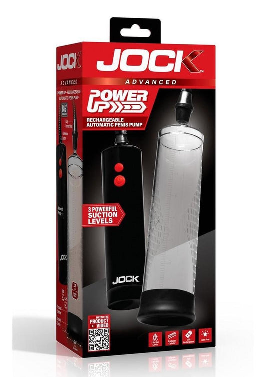 Jock Power Up Rechargeable Automatic Penis Pump