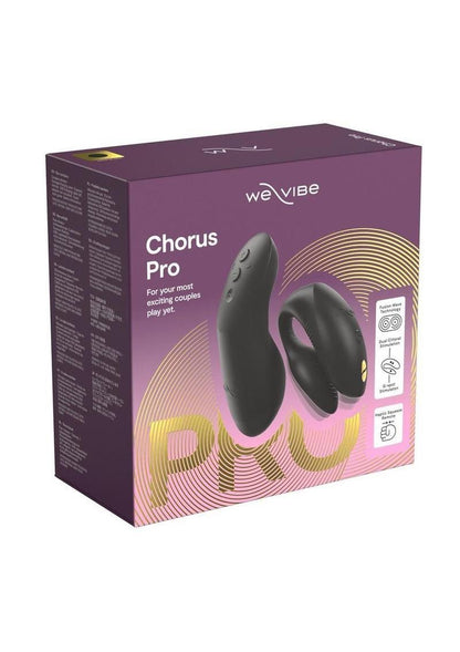 We-Vibe Chorus Pro Rechargeable Couples Vibrator with Remote – Satin Black