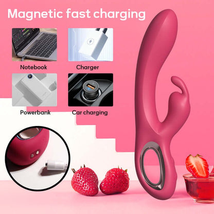 Buzz Bunny Rechargeable Rabbit Vibrator – Dual Motor | Waterproof