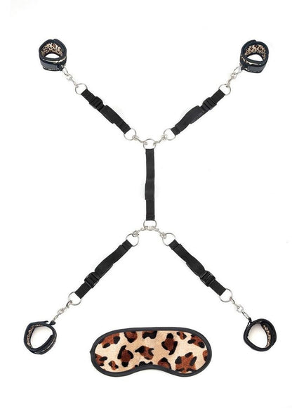 Lux Fetish 7-Piece Under-the-Bed Restraint System