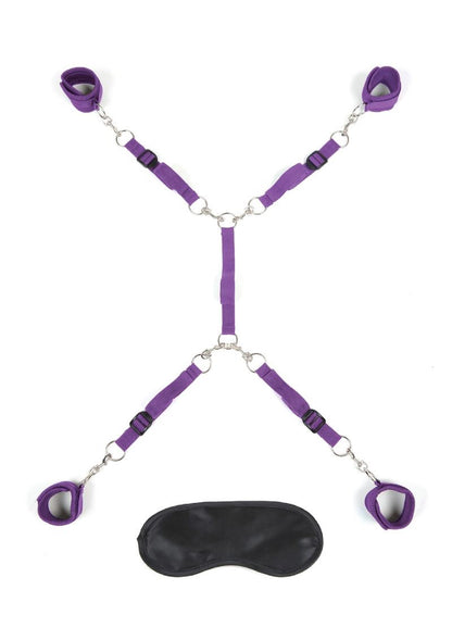 Lux Fetish 7-Piece Under-the-Bed Restraint System