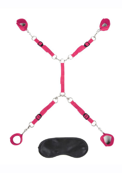 Lux Fetish 7-Piece Under-the-Bed Restraint System