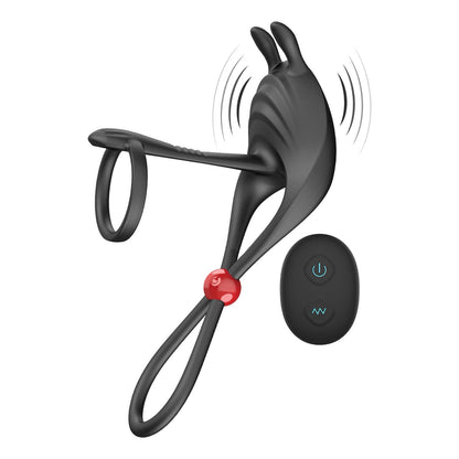 remote control cock ring set silicone detail