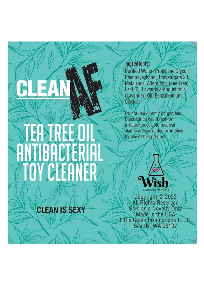 Clean AF Sex Toy Cleaning Spray – Tea Tree