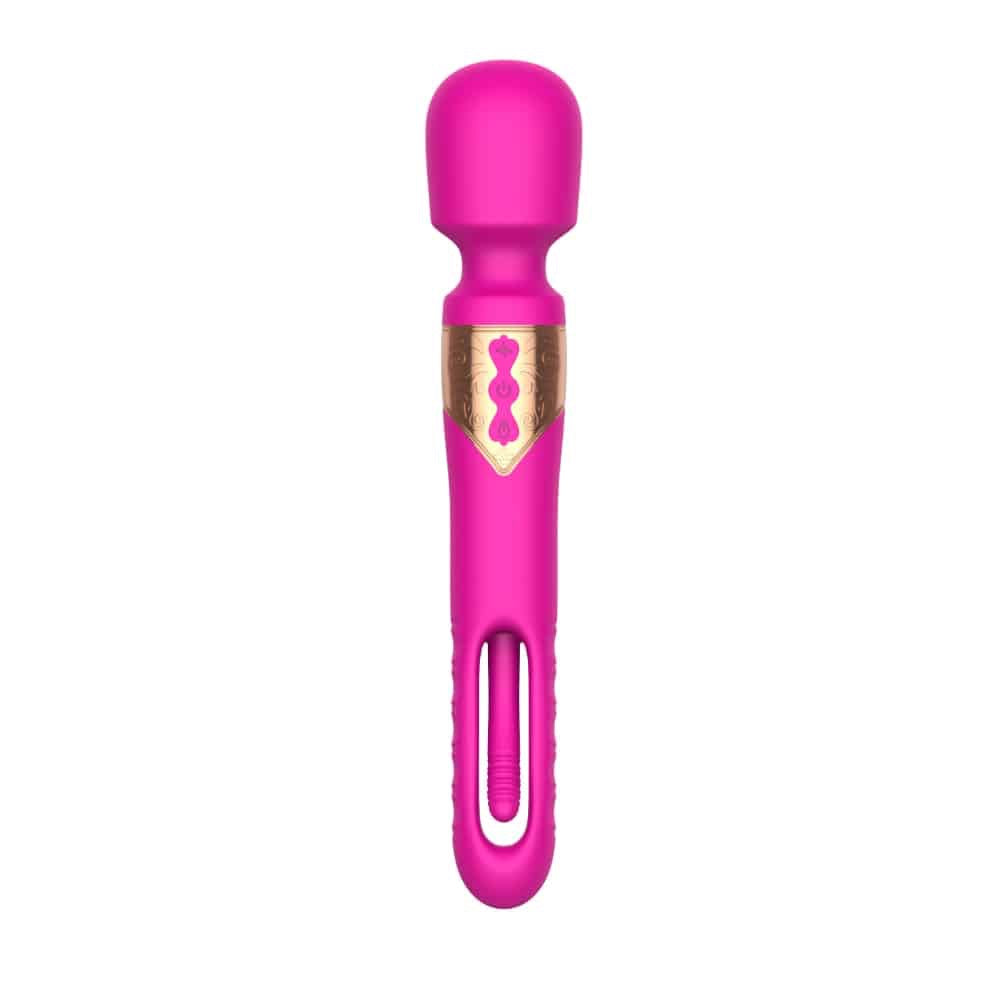Pixie Dual-End Flicking Vibrator Wand – Dual Function Rechargeable