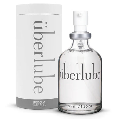 Uberlube premium silicone lubricant glass bottle