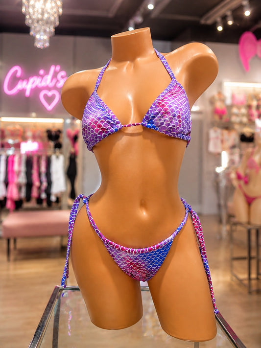Meg Liz Mermaid Glow Bikini Set