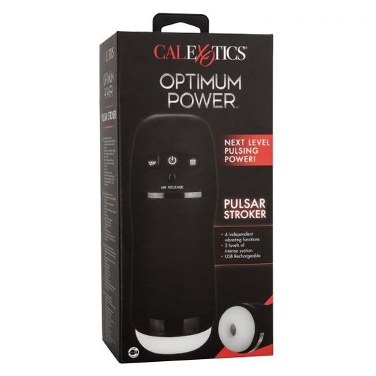 CalExotics Optimum Power Pulsar Rechargeable Suction Stroker
