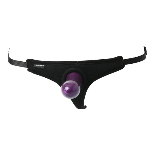 Bikini Harness w/ Silicone Dong