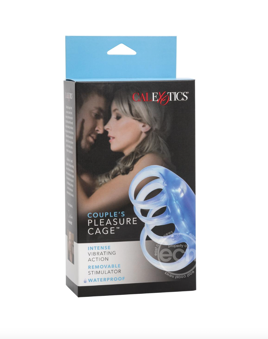Couples Pleasure Cage Vibrating Cock Ring