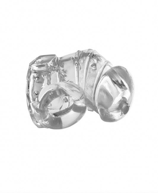 Master Series Detained 2.0 Restrictive Chastity Cage with Nubs