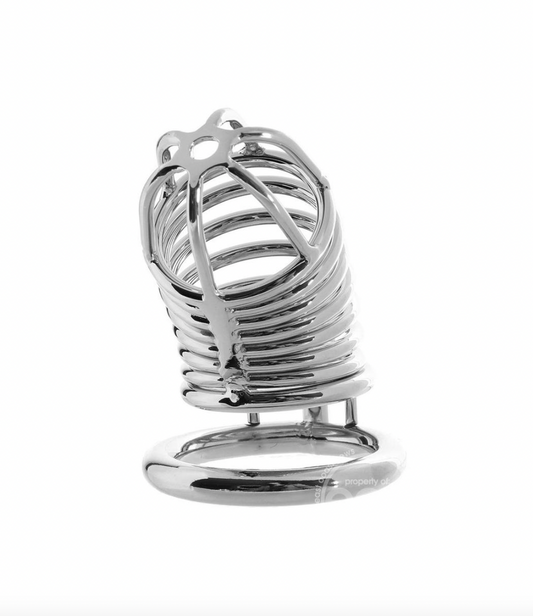 Blue Line Deluxe Chastity Cage