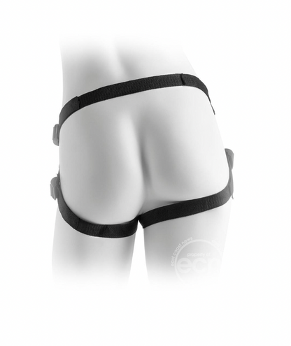 Fetish Fantasy Series Vibrating Plush Adjustable Harness