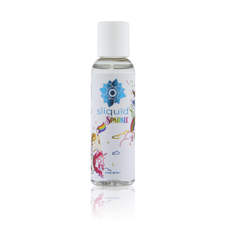 Sliquid Naturals Sparkle Pride Lubricant | 2 oz — product photo