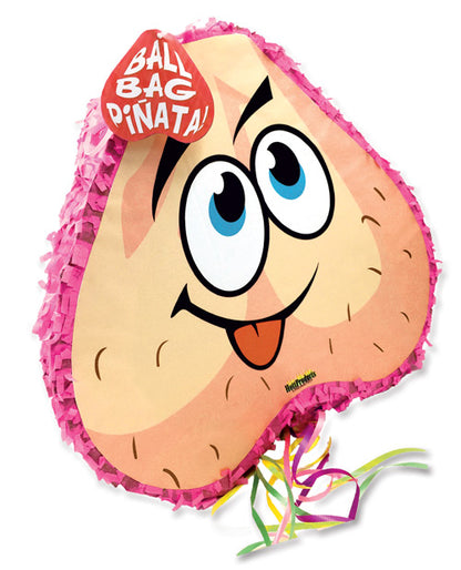 Pink Pecker Bat & Ball Bag Pinata Combo