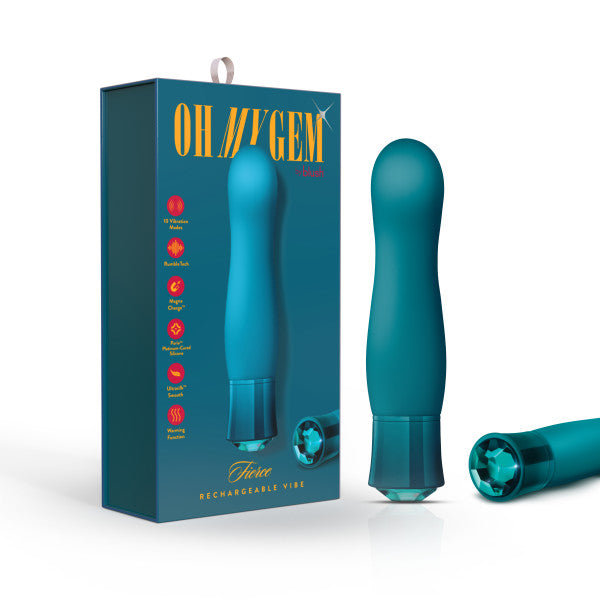 Oh My Gem Fierce Blue Topaz Vibrator