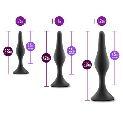 Anal Adventures Beginner Plug Kit