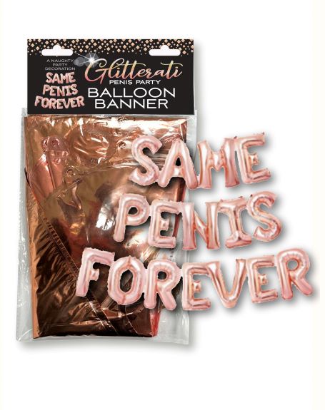Same Penis Forever Balloon Topper