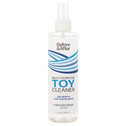 Before and After Toy Cleaner Spray