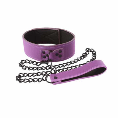 Lust Bondage Purple Collar