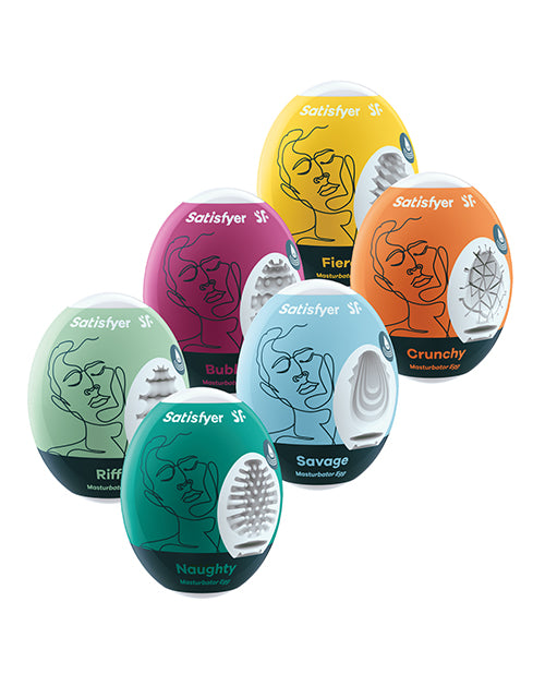 Egg Masturbator 6 Piece Set