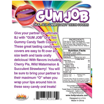 Gum Job Oral Candy
