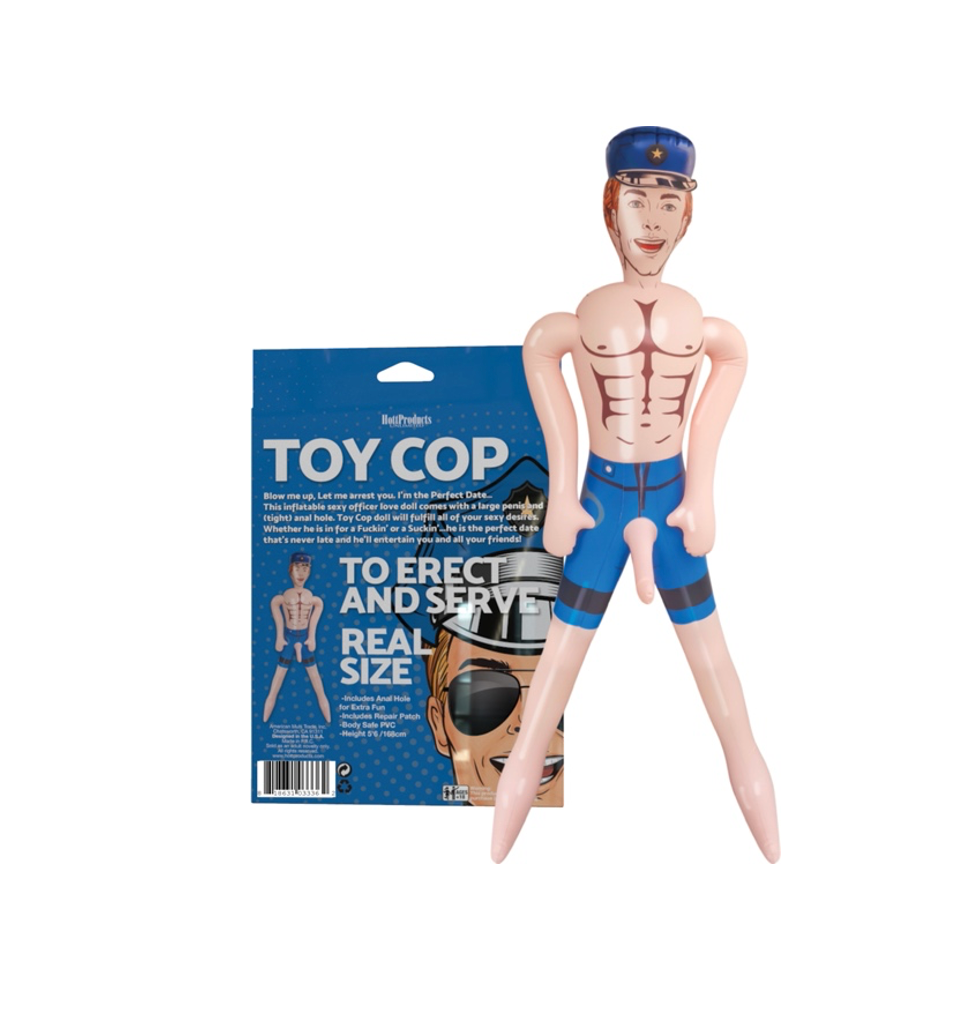 Inflatable Cop Party Doll – Cupid's Boutique