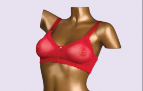 TRANSFORM® See-Thru Bra Red